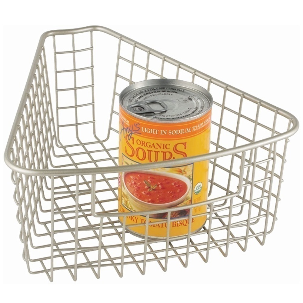 Inter design Lazy Susan Cabinet Bin wire basket